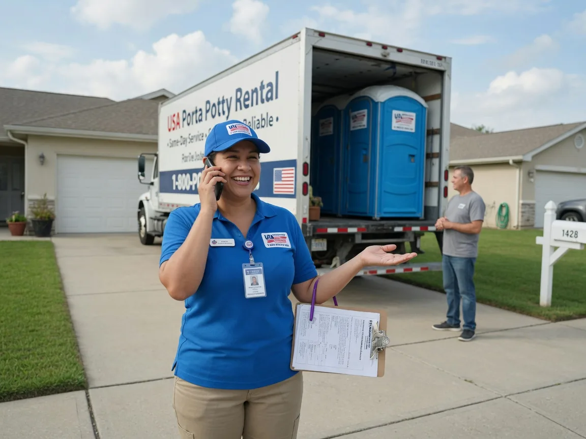 Portable Toilet Rental Bentonville, OH FAQs
